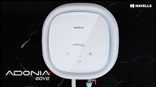 Havells Adonia Wave  India’s 1st Water Heater With Intelligent Voice Control [upl. by Farron]