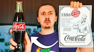 Je reproduis la recette originale du CocaCola de 1886 [upl. by Katt]