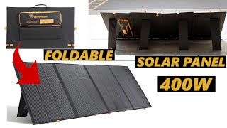 Sun powered 400W of Foldable Solar [upl. by Anawait126]