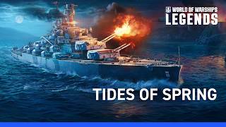 Tides of spring  New Update Overview  World of Warships Legends [upl. by Ck]