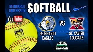 Reinhardt Softball vs St Xavier  Game One 372024 10 am [upl. by Tiphanie491]