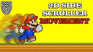 2D Side Scroller MOVEMENT in Unity BEGINNER FRIENDLY [upl. by Hedwig11]