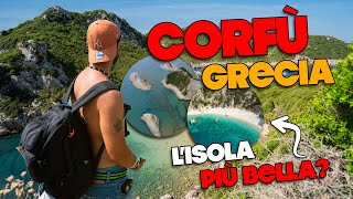 Lisola GRECA PERFETTA Viaggio a CORFÙ 🇬🇷 Finalmente TORNO in GRECIA [upl. by Bunde]