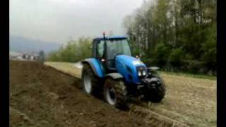 Landini vision 105 con trivomere kvenerland [upl. by Ydeh]