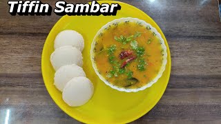 26 Saravana Bhavan Style Hotel Sambar Recipe In Tamil Tiffin Sambar Idli Sambar Santhis Kitchen [upl. by Anitnauq]