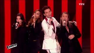 Mika Zazie Jenifer amp Florent Pagny  Rue de la Paix  The Voice France 2015  Blind Audition [upl. by Tammy]