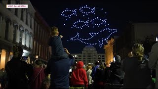 From a drone show to fireworks and sandcastles celebrate Labor Day weekend in Galveston [upl. by Neuberger]