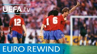 EURO 1984 highlights Spain 11 Denmark 54 pens [upl. by Amaleta]