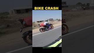 Bike crash 😥 ktmbike trend automobile promotomania rider viralvideo ytshorts travel [upl. by Isaacson]