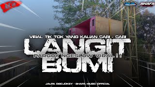 DJ LANGIT BUMI PARGOY NGESLOW VIRAL COCOK BUAT KARNAVAL 2k25‼️JINGGLE REHOOT AUDIO 🔥 [upl. by Missy]