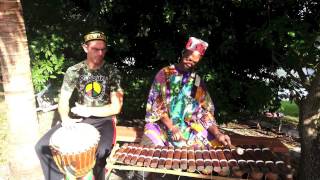 West African Balafon amp Djembe Drum Classes in Miami [upl. by Nah]