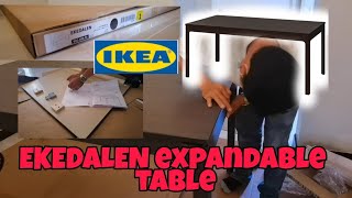 IKEA EKEDALEN TABLE  THEFLORESVLOGS [upl. by Suzie845]