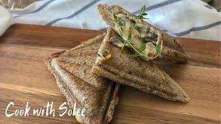 兩款飛碟三文治｜Toastie Recipes Two Ways 【100道早餐食譜 4amp5100 ｜100 Breakfast Ideas 4amp5100 】 [upl. by Kaila]