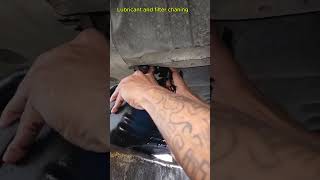 How to change lubricant and filter short carcleaningservice cleancars detailing electriccars [upl. by Esther]