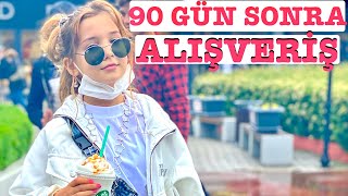 90 GÜN SONRA ALIŞVERİŞ VLOG ECRİN SU ÇOBAN [upl. by Alexandr290]