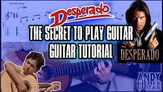 Desperado The Secret Guitar Tutorial Lesson [upl. by Neva518]