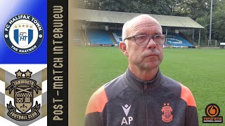 FC Halifax Town vs Tamworth FC Post Match Interview [upl. by Anavoj]