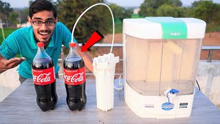 Can we Filter CocaCola in RO क्या RO में कोका कोला फ़िल्टर हो पायेगी 100 Working [upl. by Frederique]