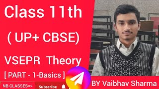 VSEPR THEORY PART1 CLASS 11TH [upl. by Notgnimer26]