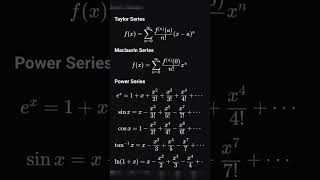 Taylor amp Maclaurin series maths ssc ssccgl upsc neet jee compititive exam formula iitjam [upl. by Lilybel317]