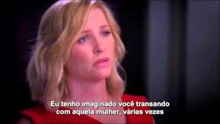 Greys Anatomy 10x03 Callie and Arizona final scene  LegendadoPtBR [upl. by Map]