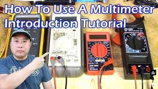 How To Use a Multimeter  Tutorial Guide  Video 1 [upl. by Nnyl657]