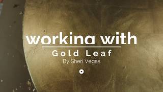 WHAT YOU NEED TO KNOW ABOUT WORKING WITH GOLD LEAF [upl. by Sivart]