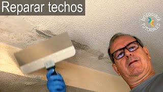 Reparar techos agujeros grietas y fisuras Bricocrack [upl. by Tenahs]