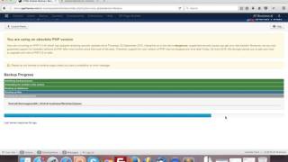 How to create Joomla website backup with Akeeba Backup extension [upl. by Xyla]