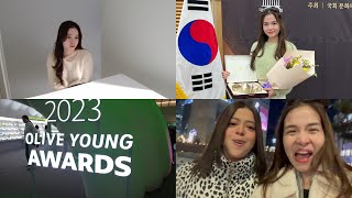 Life update in Korea Influencer award reunited with Sue Olive Young festa [upl. by Dranoel]