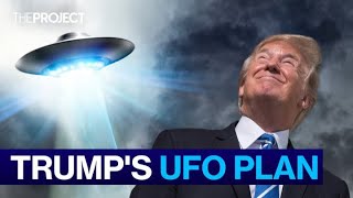 Donald Trump Ill Release UFO Footage If Elected [upl. by Janka476]