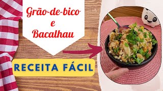 A MELHOR SALADA DE BACALHAU QUE JÁ FIZ  REFEIÇÃO COMPLETA DELICIOSA  FÁCIL [upl. by Weihs]