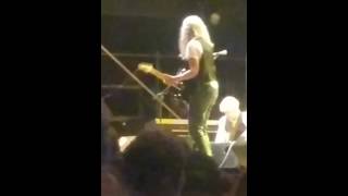 Patti Smith Shreds guitar strings almost litterally [upl. by Eikciv]