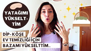 YATAĞIMI YÜKSELTTİM amp Baza ayak değişimi [upl. by Yracaz473]