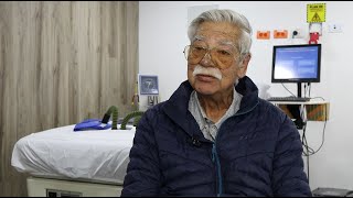 Don Álvaro y su experiencia con una terapia que lo ayudó a mejorar su calidad de vida [upl. by Fenn]