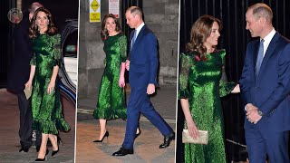 Princess Catherine Stole The Limelight In A Falconetti Gown At The Embassy Of Ireland [upl. by Gherlein613]