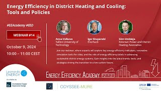 Energy Efficiency in District Heating and Cooling Tools and Policies [upl. by Prentice]