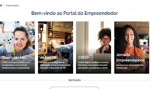 MEI 2023  Portal do Empreendedor e do Simples Nacional [upl. by Liryc472]