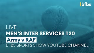 LIVE Inter Services T20 Cricket  British Army vs Royal Air Force [upl. by Eldreeda228]