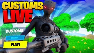 FORTNITE CUSTOMS FASHION SHOW LIVE  CUSTOM MATCHMAKING SCRIMS [upl. by Malachi]