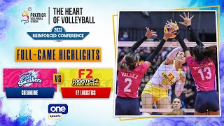 F2 LOGISTICS vs CREAMLINE  Full Match  SemiFinals G1  2023 PVL AllFilipino Conference [upl. by Culhert]