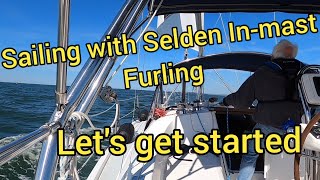 Sailing with Selden inmast furling [upl. by Yehtomit270]