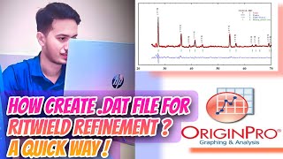 How to Create a DAT File for Rietveld Refinement StepbyStep Tutorial Kiran Thakur Bright Science [upl. by Erlewine]