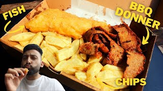 THE 42 YEAR OLD ORIGINAL LE CODFATHER BBQ DONER AND FISH AND CHIPS [upl. by Amehsat]