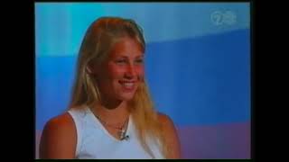 Anna Kournikova PostMatch Interview  Australian Open 1999 2R [upl. by Eatnhoj]