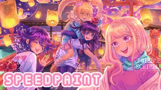 quotLantern Festivalquot Danganronpa Speedpaint [upl. by Lan]