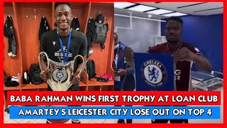 BABA RAHMAN WINS FIRST TROPHY DANIEL AMARTEY amp LEICESTER MISS OUT ON UCL amp HEARTS OF OAK GO TOP [upl. by Aissatsan577]