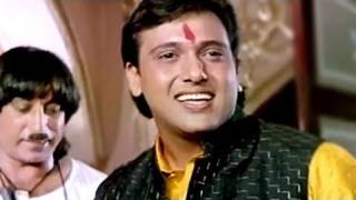 Raja Babu Comedy Scene  Govinda and Shakti Kapoor watches Amitabhs movie [upl. by Inuat350]