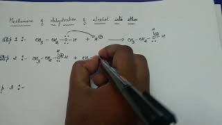 6 Dehydration of Alcohol to Ether  Mechanism [upl. by O'Neil]