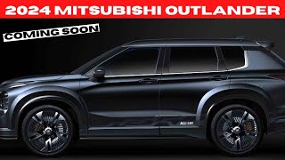 2024 Mitsubishi Outlander Review  Specs  Interior And Exterior  What We Know So Far [upl. by Genesia]